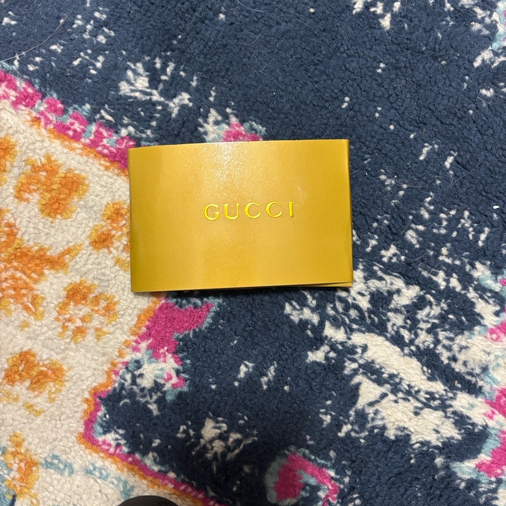 Gucci Beige makeup box with Green and Red Stripe - Picture 7 of 9
